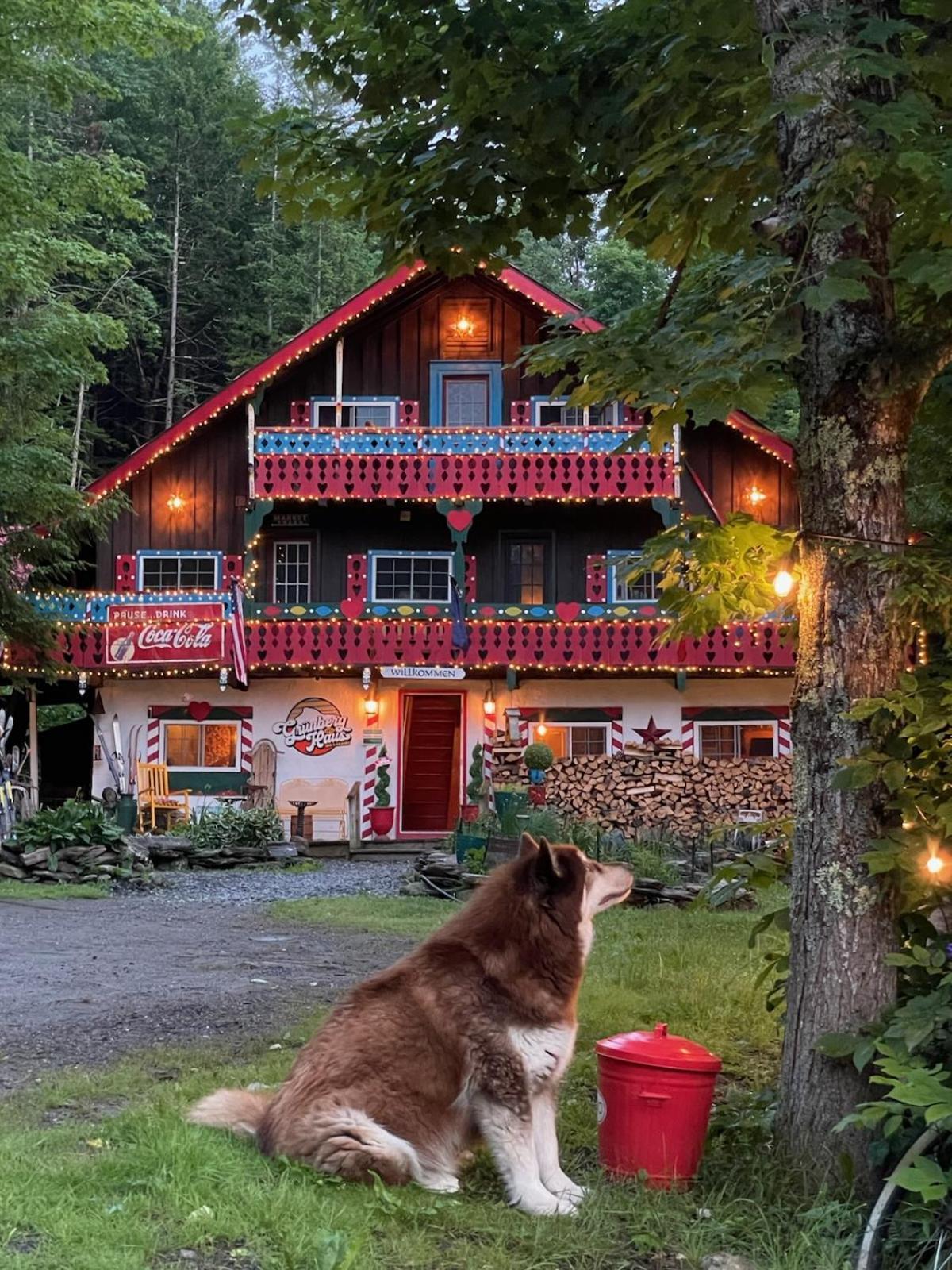 Grunberg Haus Inn & Cabins Waterbury Esterno foto
